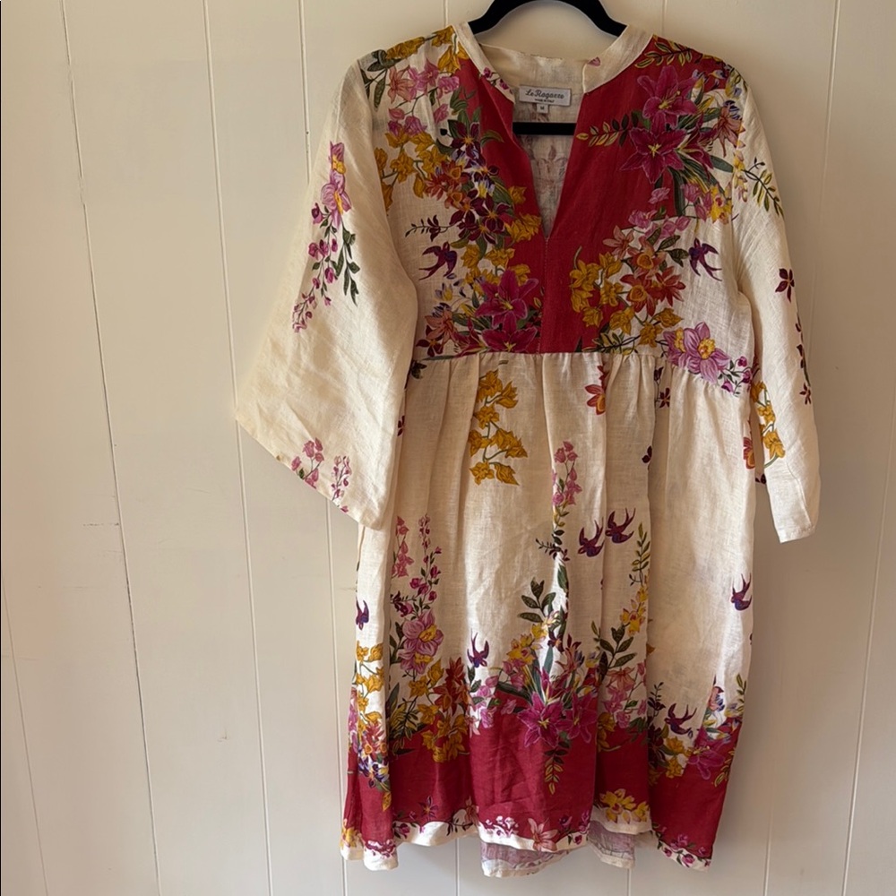 LE RAGAZZE Linen Dress